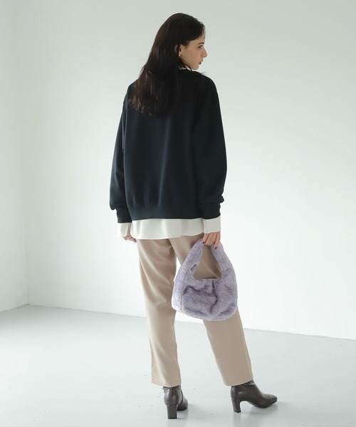 LAKOLE（ラコレ）の「バンドカラーブラウス / 164187（シャツ/ブラウス・レディース・ホワイト/ダークオリーブ/ブラック・SMALL/MEDIUM）」の22枚目の写真