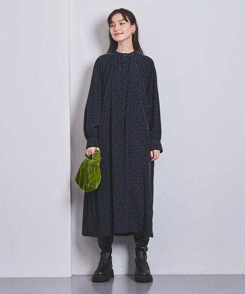 【本日限定お値下げ＊】ユナイテッドアローズ Pパフワンピース ネイビー 美品☆UNITED ARROWS Pパフワンピース 紺色 - メルカリ