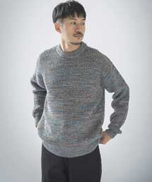 URBAN RESEARCH | 3Gメランジワッフルクルーネックニット(ニット/セーター)
