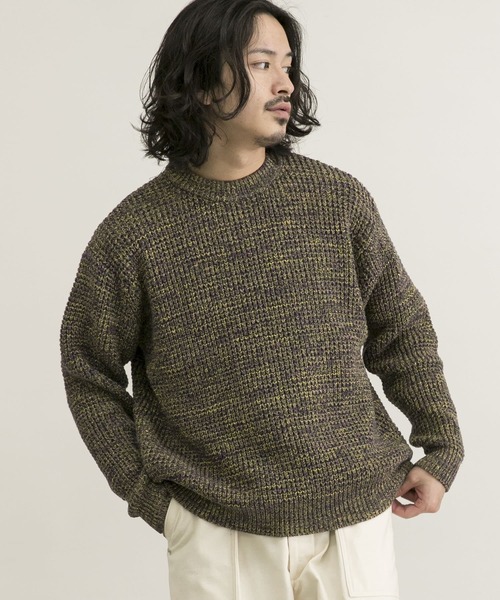 URBAN RESEARCH（アーバンリサーチ）の「3Gメランジワッフルクルー