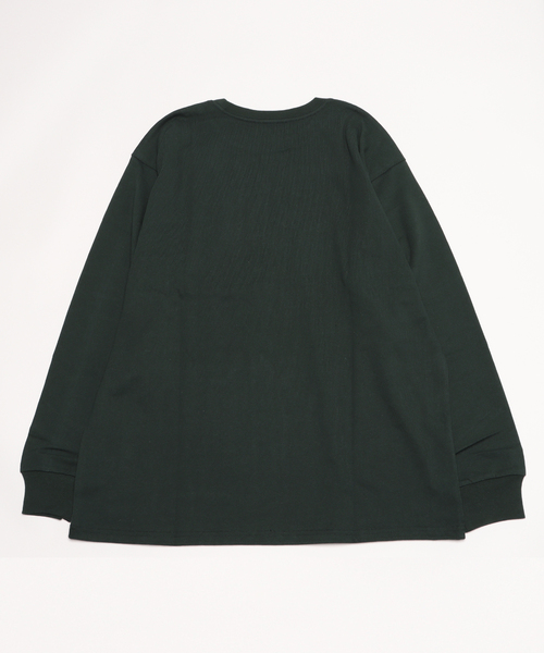 Hurley （ハーレー）の「M OLD ARC LOGO L/S TEE / ハーレー ロングTシャツ（Tシャツ/カットソー・メンズ・マルーン/チャコールグレー/ダークグリーン・LARGE/MEDIUM/SMALL/X-LARGE）」の4枚目の写真