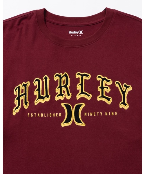 Hurley （ハーレー）の「M OLD ARC LOGO L/S TEE / ハーレー ロングTシャツ（Tシャツ/カットソー・メンズ・マルーン/チャコールグレー/ダークグリーン・LARGE/MEDIUM/SMALL/X-LARGE）」の10枚目の写真