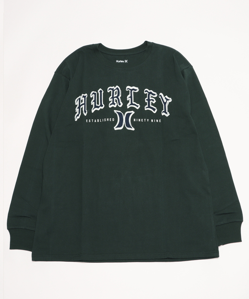 Hurley （ハーレー）の「M OLD ARC LOGO L/S TEE / ハーレー ロングTシャツ（Tシャツ/カットソー・メンズ・マルーン/チャコールグレー/ダークグリーン・LARGE/MEDIUM/SMALL/X-LARGE）」の12枚目の写真
