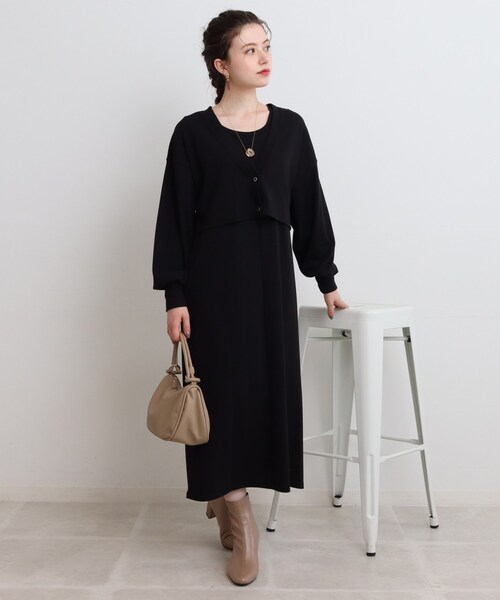 Cutie Blonde（キューティーブロンド）の「◆アンサンブルワンピース（ワンピース・レディース・ピンク系/ブラウン系/ブラック・00）」の16枚目の写真