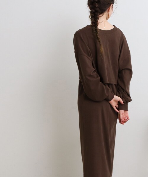 Cutie Blonde（キューティーブロンド）の「◆アンサンブルワンピース（ワンピース・レディース・ピンク系/ブラウン系/ブラック・00）」の5枚目の写真