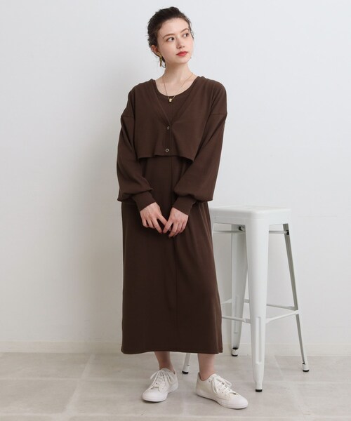 Cutie Blonde（キューティーブロンド）の「◆アンサンブルワンピース（ワンピース・レディース・ピンク系/ブラウン系/ブラック・00）」の18枚目の写真