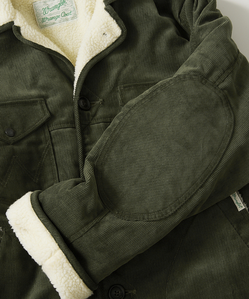 Wrangler（ラングラー）の「【Wrangler / ラングラー】別注 ボア ランチコート（ブルゾン・メンズ・ブラック/ブラウン/カーキ・MEDIUM/LARGE）」の12枚目の写真