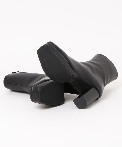 EDIT COLOGNE（エディットコロン）の「【美人百花10月号タイアップ 宇垣美里さん着用商品】ストーム付きブーツ（パンプス・レディース・ブラック/ブラウン系その他/ブラウン・23.5cm/24.0cm/23.0cm）」の4枚目の写真