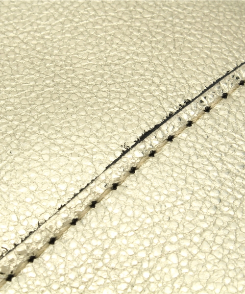 collex（コレックス）の「tepe・colxコラボレザーバッグSメタリック（トートバッグ・レディース・ゴールド・FREE）」の6枚目の写真