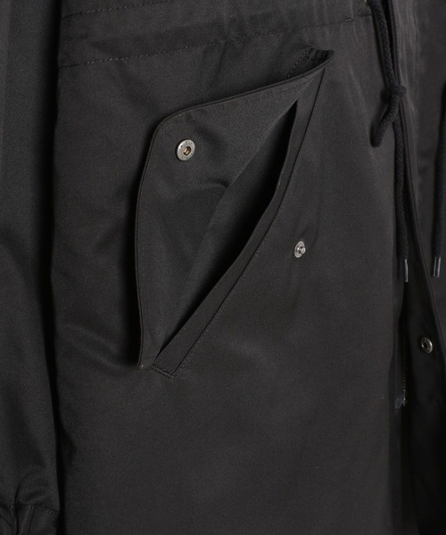 PBLIM（ページボーイリム）の「PAGEBOYLIM/ベストツキモッズ（モッズコート・レディース・カーキ/ブラック・FREE）」の17枚目の写真