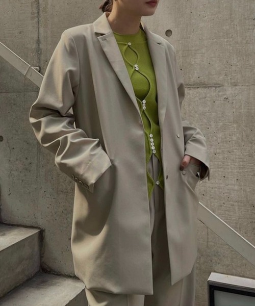 Ameri（アメリ）の「POLITE LIGHT JACKET（テーラードジャケット