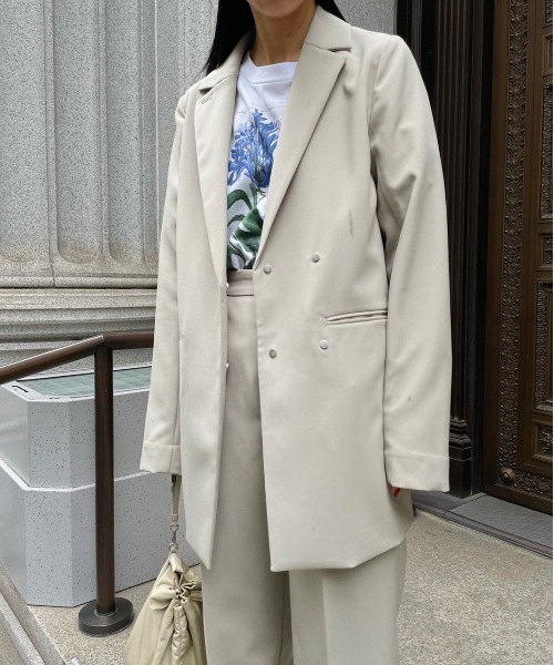 Ameri（アメリ）の「POLITE LIGHT JACKET（テーラードジャケット