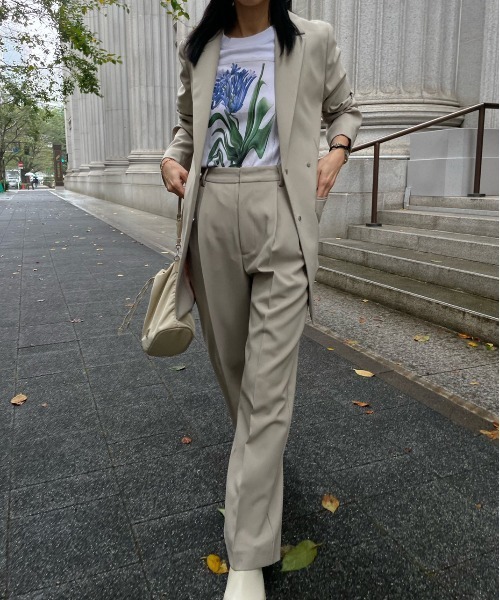 Ameri（アメリ）の「POLITE LIGHT JACKET（テーラードジャケット