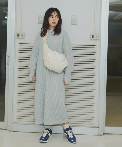 Auntie Rosa Holiday(アンティローザホリデー)の「片畦サムホールワンピース(ワンピース・レディース・ブルー/グレー/アイボリー・FREE)」の21枚目の写真