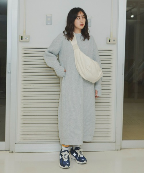 Auntie Rosa Holiday(アンティローザホリデー)の「片畦サムホールワンピース(ワンピース・レディース・ブルー/グレー/アイボリー・FREE)」の22枚目の写真