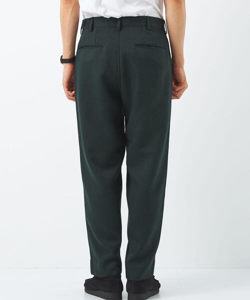 green label relaxing（グリーンレーベルリラクシング）の「ポリエステル/ツイード バルーンパンツ -防シワ-（その他パンツ・メンズ・ダークグリーン/ナチュラル・S/M/L/XL）」の6枚目の写真