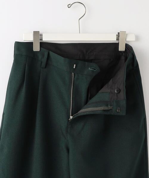 green label relaxing（グリーンレーベルリラクシング）の「ポリエステル/ツイード バルーンパンツ -防シワ-（その他パンツ・メンズ・ダークグリーン/ナチュラル・S/M/L/XL）」の12枚目の写真