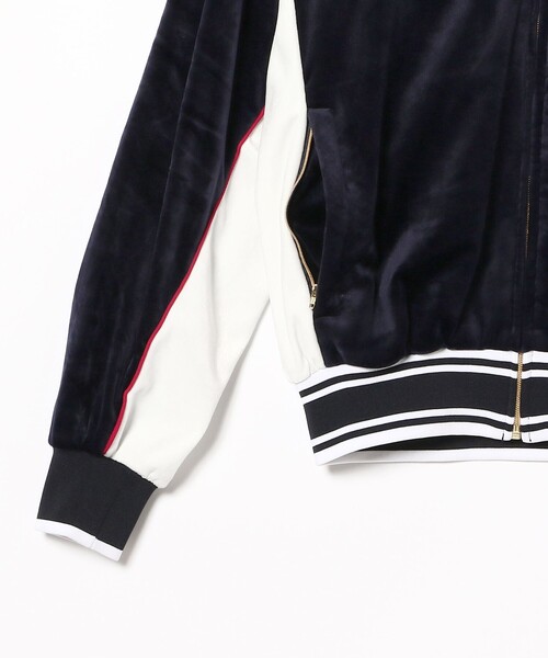 VAPORIZE（ヴェイパライズ）の「VAPORIZE / Velour Trac Jacket（スウェット・メンズ・ネイビー・SMALL/LARGE/X-LARGE）」の15枚目の写真