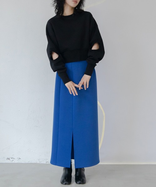 VACANCY（ヴァカンシー）の「サイドホールプルオーバー（スウェット・レディース・イエロー/ブラック/グレー・FREE）」の19枚目の写真