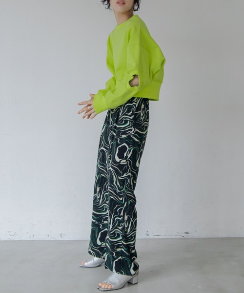 VACANCY（ヴァカンシー）の「サイドホールプルオーバー（スウェット・レディース・イエロー/ブラック/グレー・FREE）」の14枚目の写真