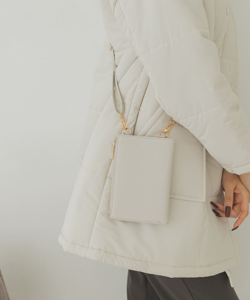 RODE SKO（ロデスコ）の「お財布マルチショルダーバッグ（財布・レディース・ライトグレー/ブラック/ラベンダー・ONE）」の10枚目の写真