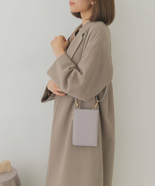 RODE SKO（ロデスコ）の「お財布マルチショルダーバッグ（財布・レディース・ライトグレー/ブラック/ラベンダー・ONE）」の17枚目の写真