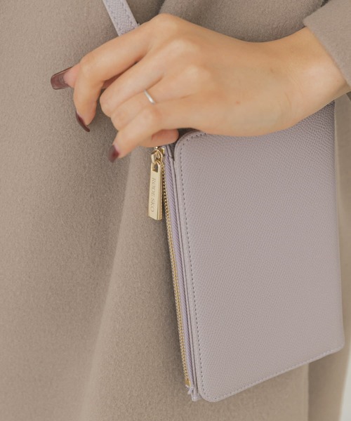 RODE SKO（ロデスコ）の「お財布マルチショルダーバッグ（財布・レディース・ライトグレー/ブラック/ラベンダー・ONE）」の18枚目の写真