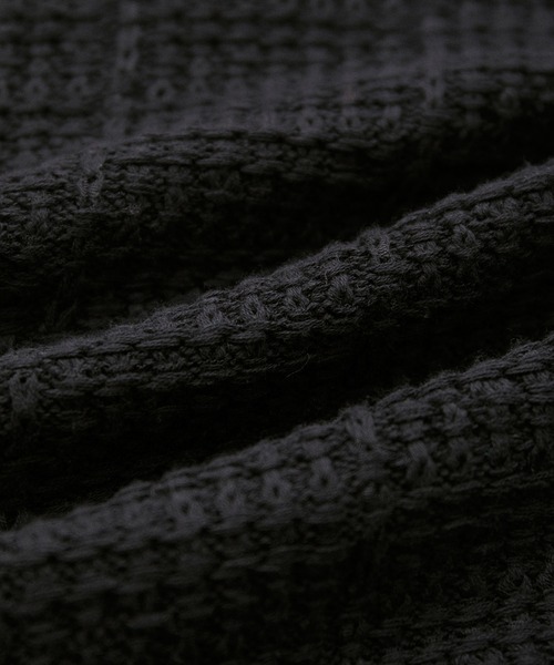 ADAM ET ROPE'（アダムエロペ）の「【WEB限定】MIXジャカードカーディガン（カーディガン/ボレロ・レディース・ブルー/ブラック/ホワイト系その他5・FREE）」の18枚目の写真