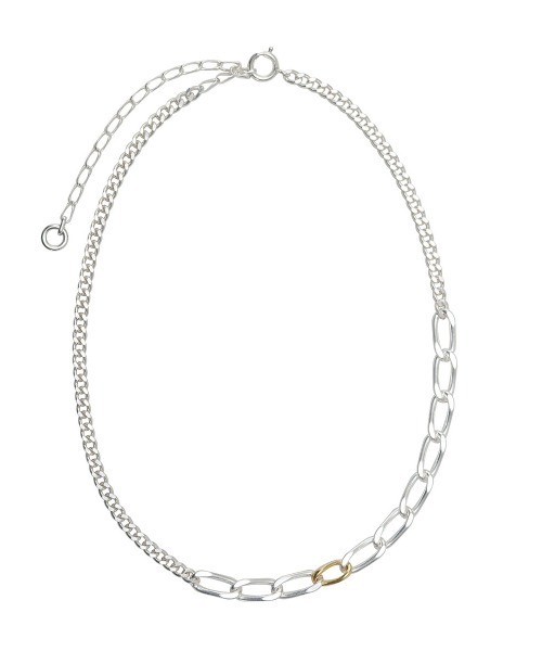 Losau（ロサウ）の「Losau ロサウ / flat link necklace フラットリンク チェーンネックレス シルバー925 / lo-n004（ネックレス・レディース・シルバー・FREE）」の17枚目の写真