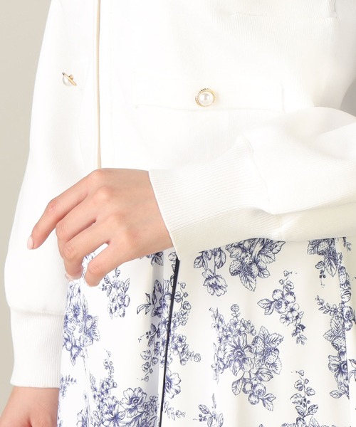 LAISSE PASSE（レッセパッセ）の「スプリングニットブルゾン
