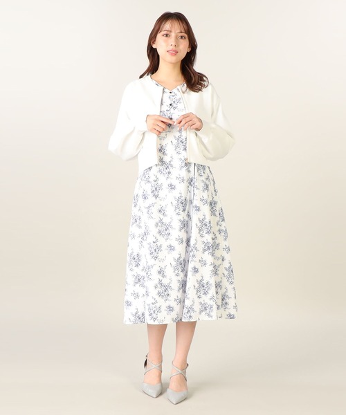 LAISSE PASSE - レッセパッセ　スプリングニットブルゾン LAISSE PASSE（レッセパッセ）の「スプリングニットブルゾン