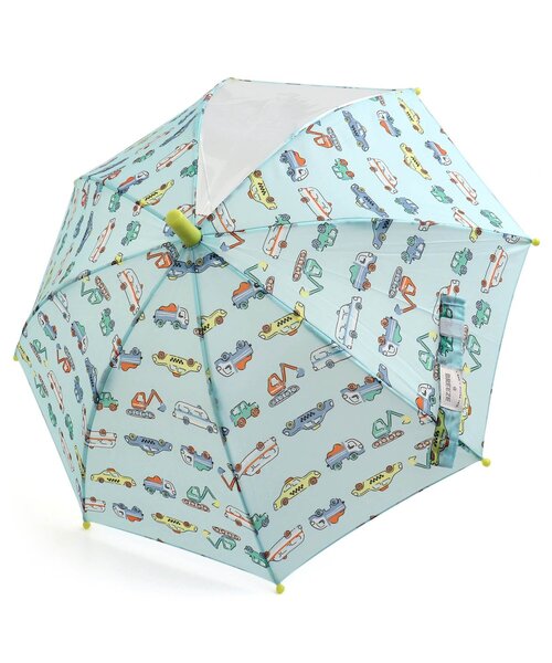 BREEZE（ブリーズ）の「4柄アンブレラ（長傘・キッズ・サックスブルー/ピンク/アイボリー/ミント・SMALL/MEDIUM/X-SMALL）」の4枚目の写真