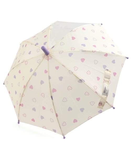 BREEZE（ブリーズ）の「4柄アンブレラ（長傘・キッズ・サックスブルー/ピンク/アイボリー/ミント・SMALL/MEDIUM/X-SMALL）」の2枚目の写真