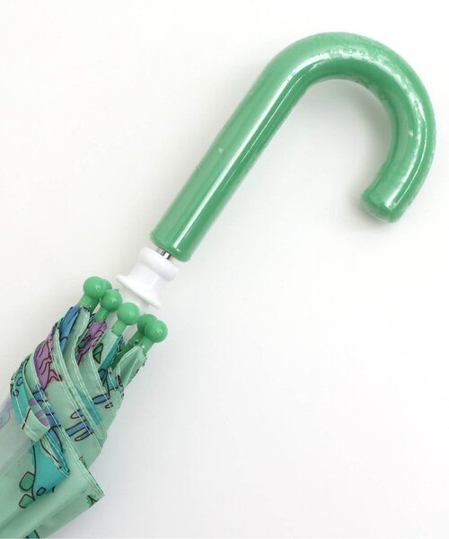 BREEZE（ブリーズ）の「4柄アンブレラ（長傘・キッズ・サックスブルー/ピンク/アイボリー/ミント・SMALL/MEDIUM/X-SMALL）」の7枚目の写真