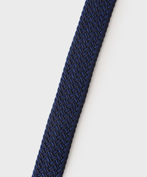 TAKEO KIKUCHI（タケオキクチ）の「【GIFT】ヘリンボンシャドーゴムメッシュベルト（ベルト・メンズ・ブラック系4/ネイビー系4/グリーン系その他5・00）」の7枚目の写真