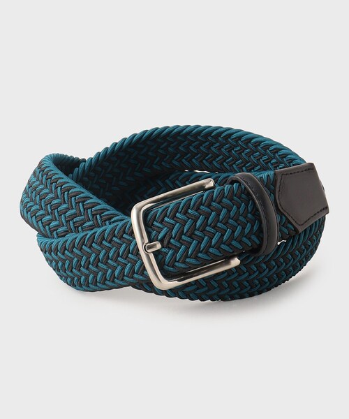 TAKEO KIKUCHI（タケオキクチ）の「【GIFT】ヘリンボンシャドーゴムメッシュベルト（ベルト・メンズ・ブラック系4/ネイビー系4/グリーン系その他5・00）」の17枚目の写真