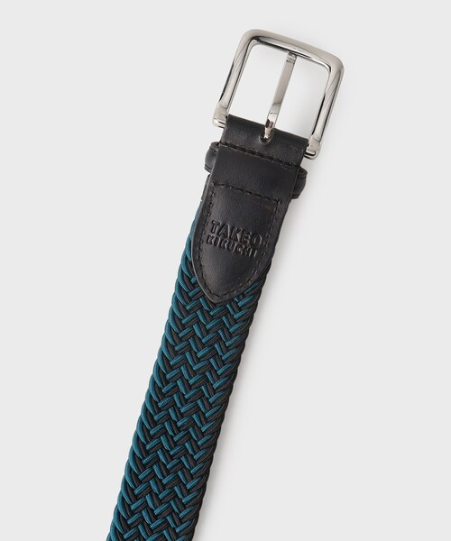 TAKEO KIKUCHI（タケオキクチ）の「【GIFT】ヘリンボンシャドーゴムメッシュベルト（ベルト・メンズ・ブラック系4/ネイビー系4/グリーン系その他5・00）」の21枚目の写真