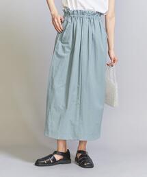 BEAUTY&YOUTH UNITED ARROWS | ナイロン ドロースト スカート(スカート)