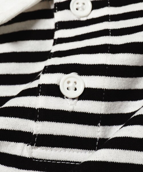 こども ビームス（コドモビームス）の「RHYTHM UNION / ビッグ ポロシャツ 23（130～160cm）（ポロシャツ・キッズ・ブラック/ホワイト/レッド/ネイビー・130/140/150/160）」の19枚目の写真