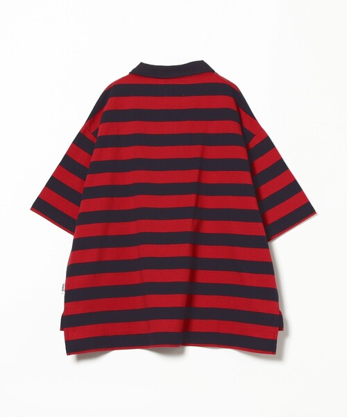 こども ビームス（コドモビームス）の「RHYTHM UNION / ビッグ ポロシャツ 23（130～160cm）（ポロシャツ・キッズ・ブラック/ホワイト/レッド/ネイビー・130/140/150/160）」の14枚目の写真