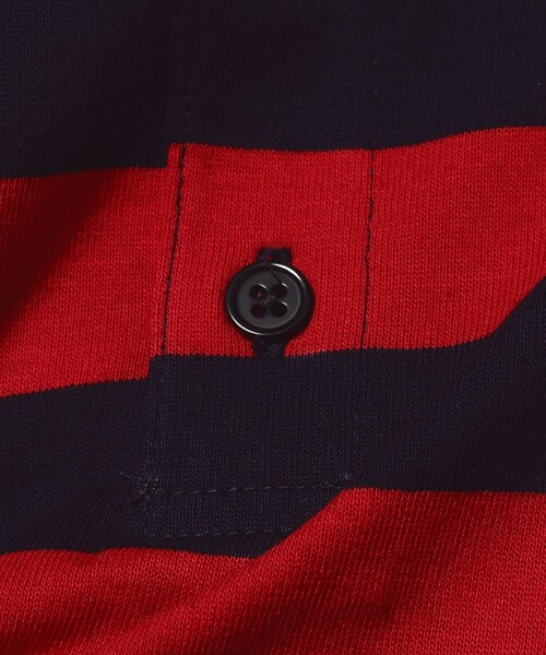 こども ビームス（コドモビームス）の「RHYTHM UNION / ビッグ ポロシャツ 23（130～160cm）（ポロシャツ・キッズ・ブラック/ホワイト/レッド/ネイビー・130/140/150/160）」の13枚目の写真