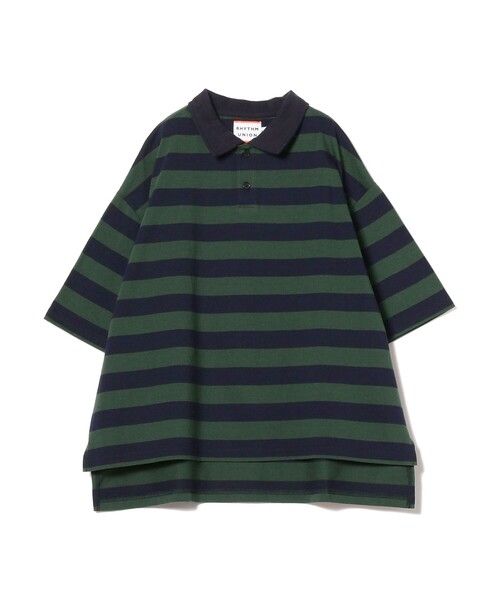 こども ビームス（コドモビームス）の「RHYTHM UNION / ビッグ ポロシャツ 23（130～160cm）（ポロシャツ・キッズ・ブラック/ホワイト/レッド/ネイビー・130/140/150/160）」の12枚目の写真