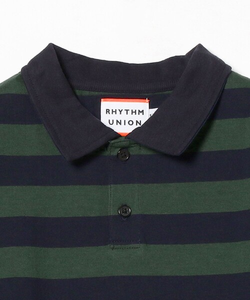 こども ビームス（コドモビームス）の「RHYTHM UNION / ビッグ ポロシャツ 23（130～160cm）（ポロシャツ・キッズ・ブラック/ホワイト/レッド/ネイビー・130/140/150/160）」の11枚目の写真