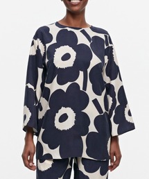 専用✨marimekko　マリメッコ　フラワープリントプルオーバーブラウスシャツ marimekko マリメッコ フラワープリント プルオーバー ブラウス