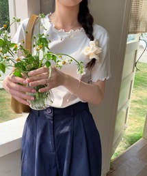 Jewelobe | メローフリルベーシックTシャツ(Tシャツ/カットソー)