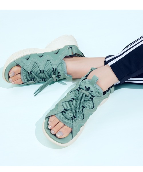 adidas アディダス adidas ASTIR SNDL W アディダス アスター サンダルW H06412 SILG/OWHI/CBLA