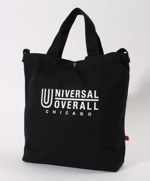 UNIVERSAL OVERALL(ユニバーサルオーバーオール)の「【UNIVERSAL OVERALL/ユニバーサルオーバーオール】ス-ベニアコットン2WAYトートバッグ(トートバッグ・メンズ・ブラック・FREE)」の10枚目の写真