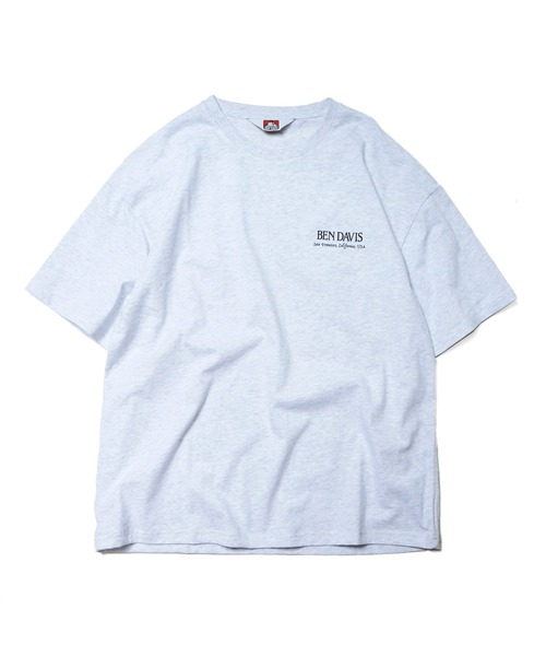 BEN DAVIS(ベンデイビス)の「《BEN DAVIS》 LADIES PRINT TEE/抗菌防臭(Tシャツ/カットソー・レディース・ホワイト/アッシュグレー・FREE)」の5枚目の写真