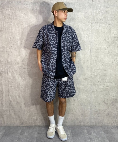 Gramicci（グラミチ）の「【ムラサキスポーツ限定】GRAMICCI/グラミチ ナイロンシャツ オーバーサイズ 撥水 セットアップ対応 GMJ3-S2136（シャツ/ブラウス・メンズ・ブラック系その他/グレー/ブラック/イエロー・XL/M/L）」の11枚目の写真