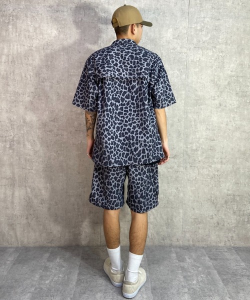 Gramicci（グラミチ）の「【ムラサキスポーツ限定】GRAMICCI/グラミチ ナイロンシャツ オーバーサイズ 撥水 セットアップ対応 GMJ3-S2136（シャツ/ブラウス・メンズ・ブラック系その他/グレー/ブラック/イエロー・XL/M/L）」の7枚目の写真